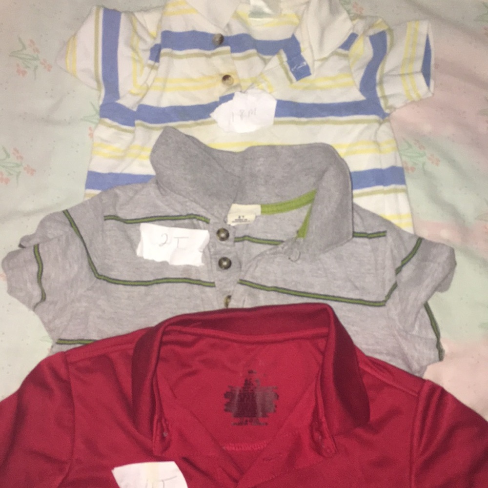 3 boys collar shirt for $12